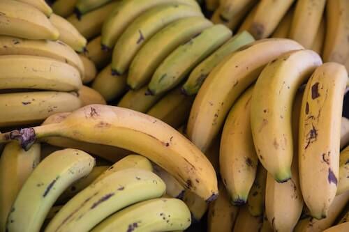 A pile of bananas