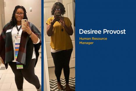 Desiree Provost's Before and After